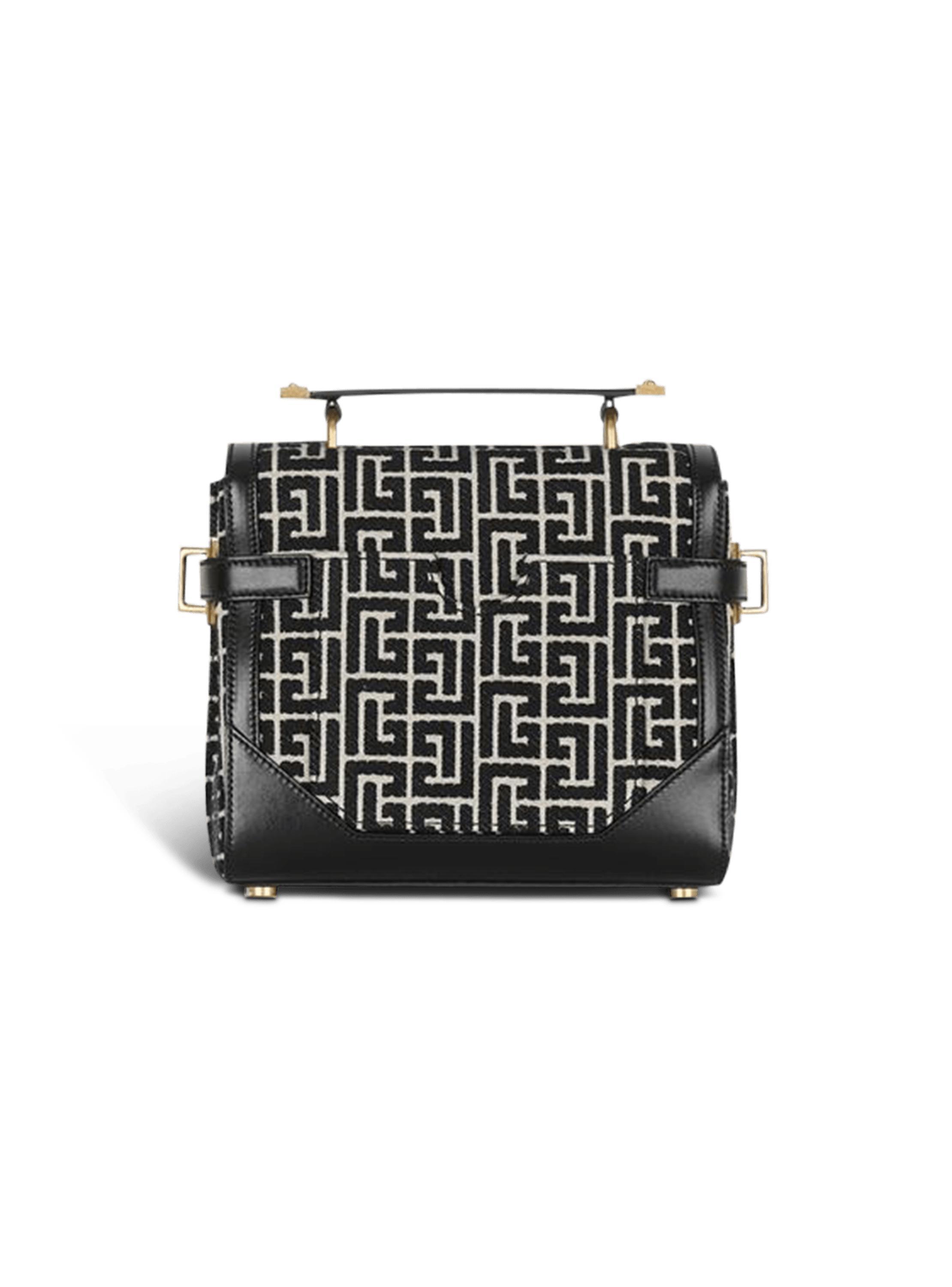 B-Buzz 23 bag in jacquard and leather Product Image