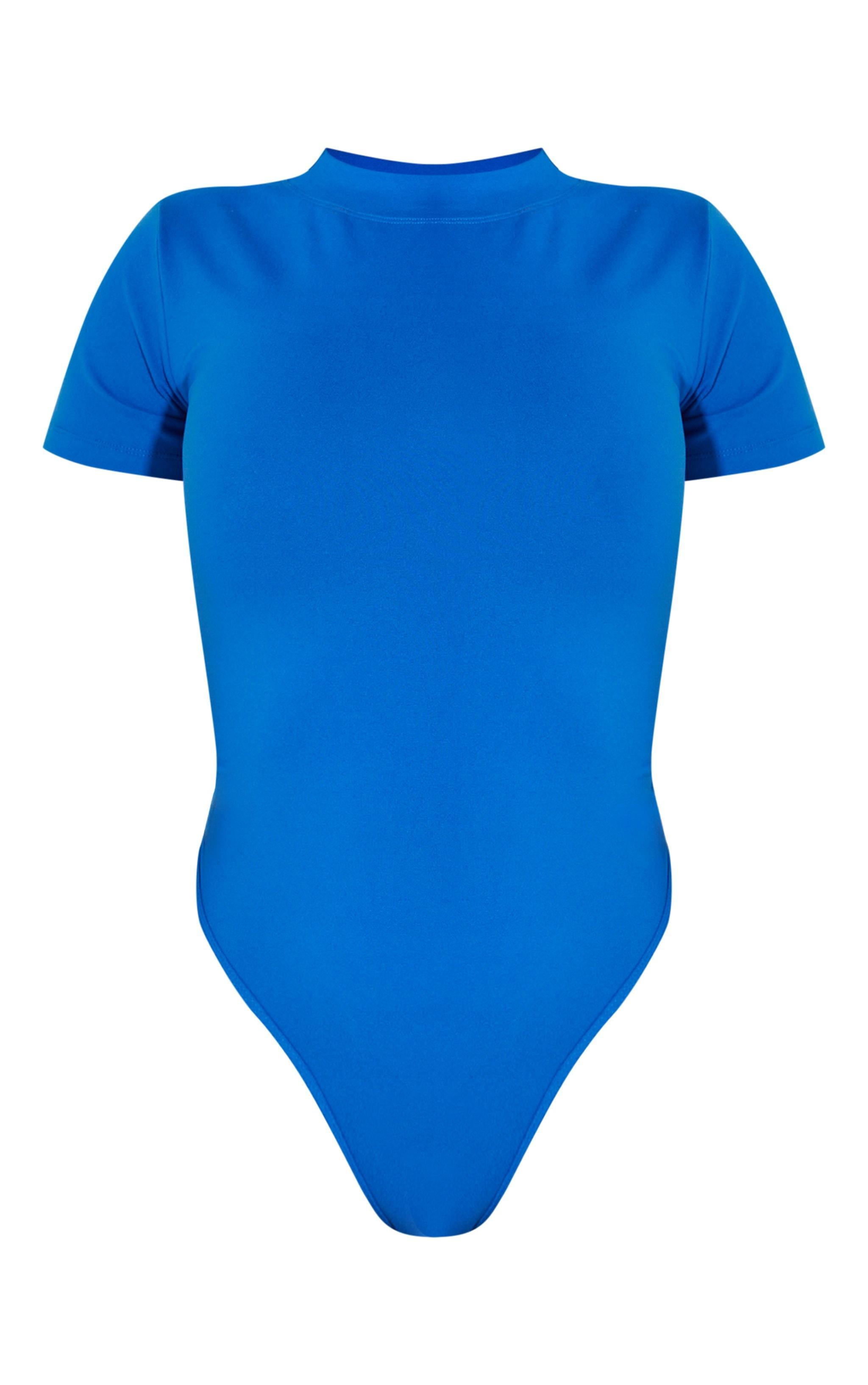 Shape Blue Sculpted Short Sleeve Bodysuit Product Image