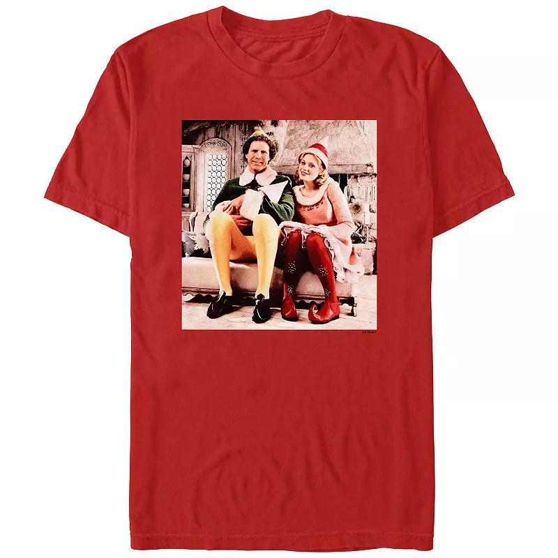 Mens Elf Buddy And Jovie Portrait Graphic Tee Product Image