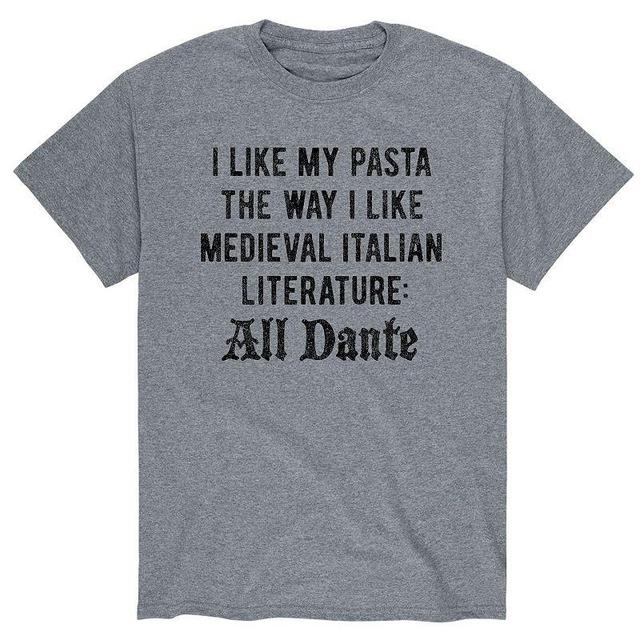 Mens Pasta All Dante Tee Athletic Grey Product Image