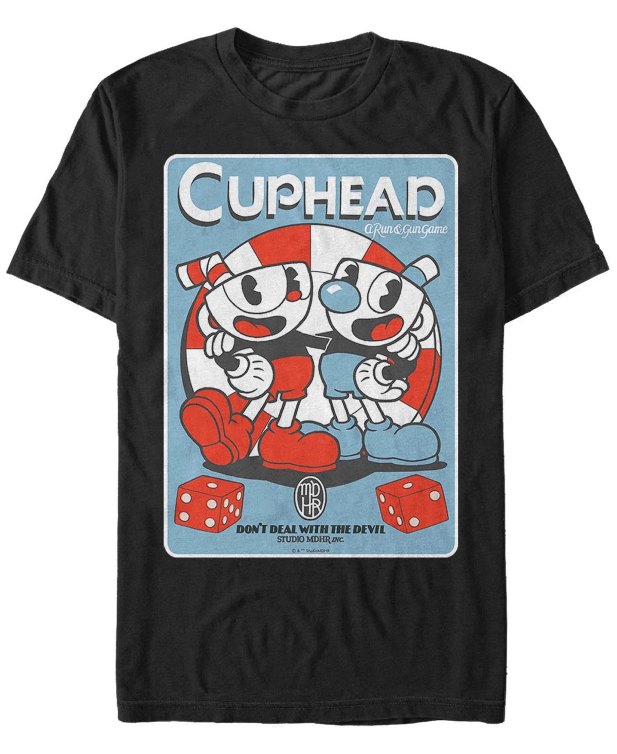 Mens Cuphead Castle Cards Tee Product Image