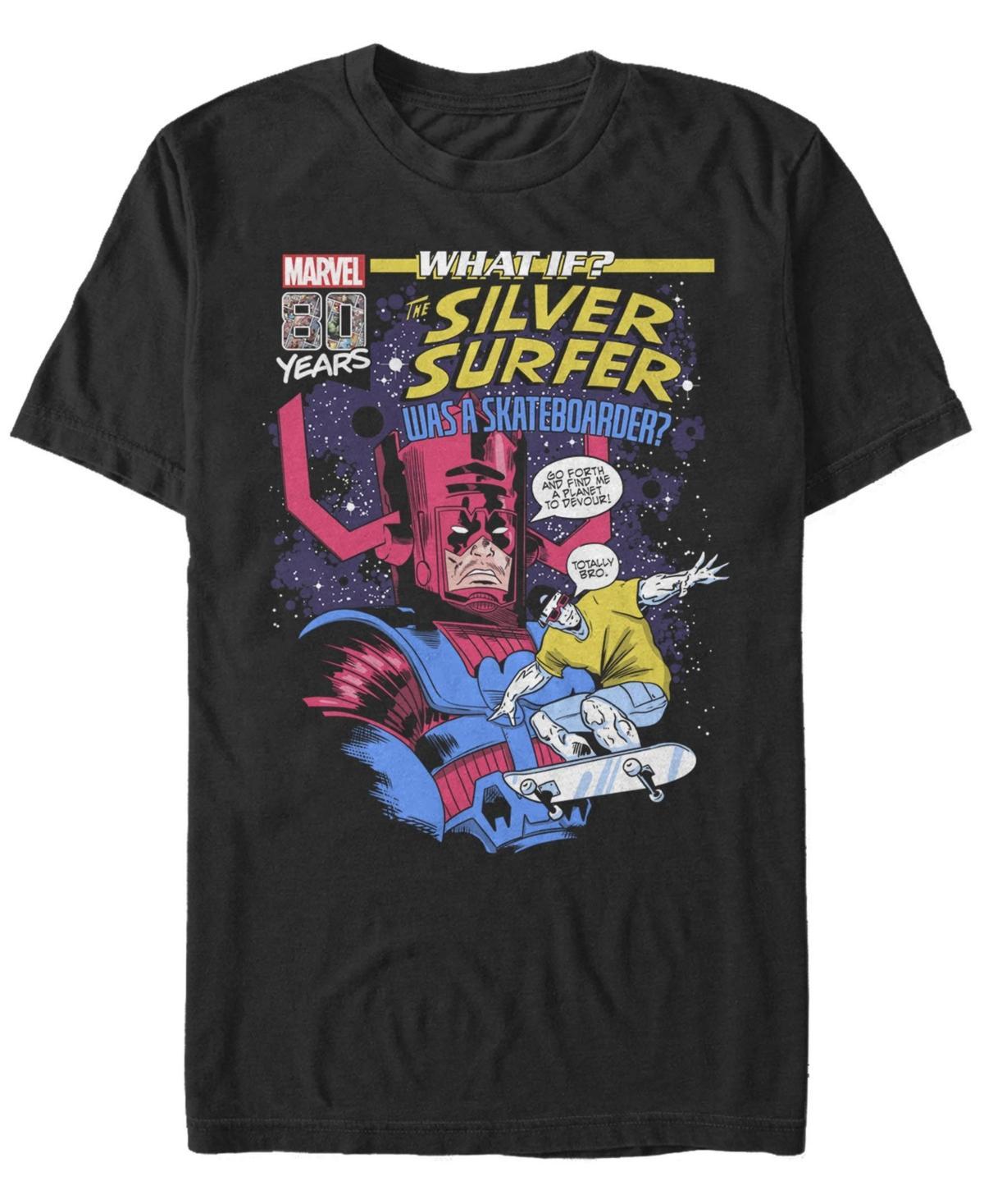 Mens Marvel What If Silver Surfer Comic Cover Graphic Tee Product Image