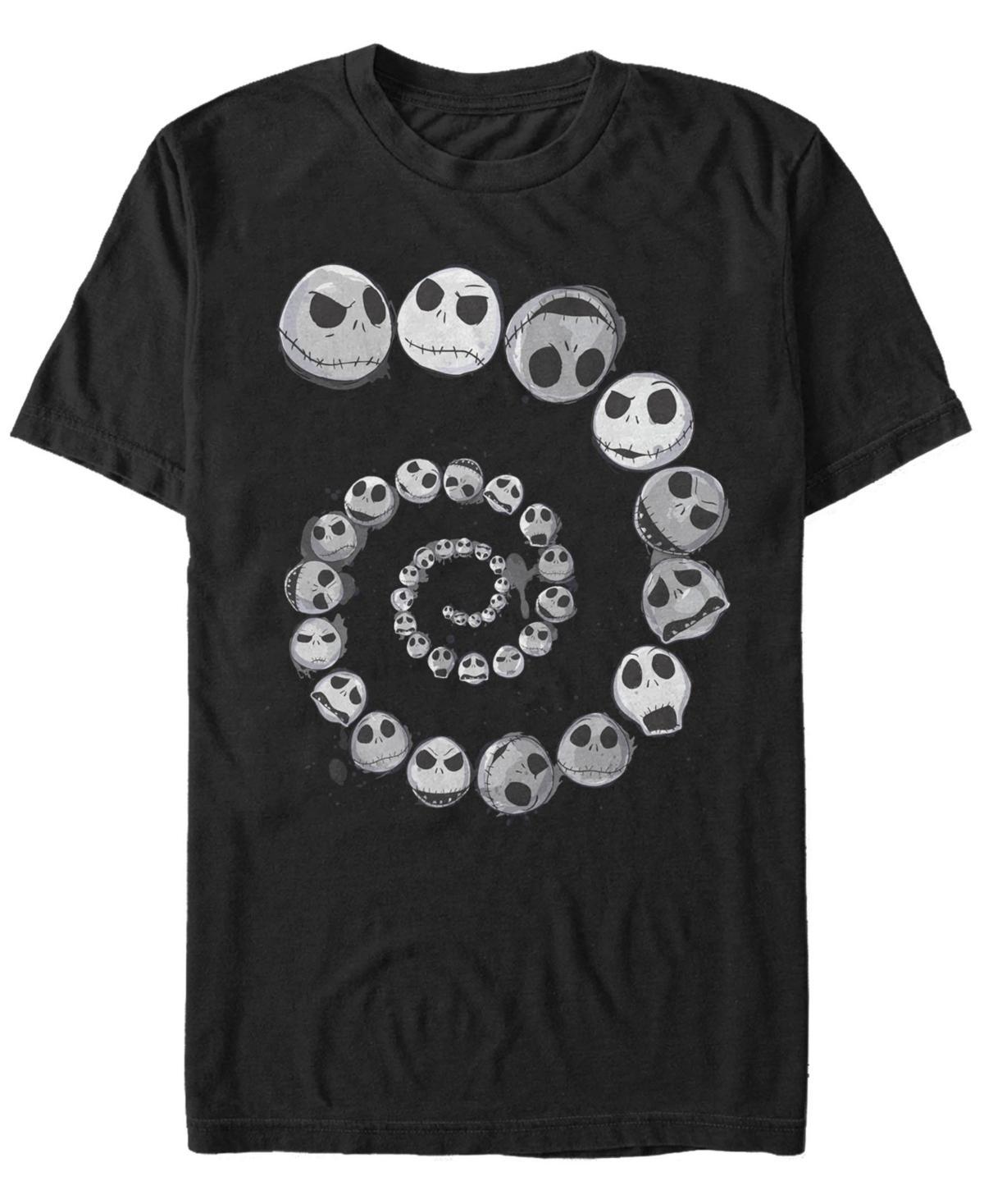 Mens Disney The Nightmare Before Christmas Jack Emotional Spiral Tee Product Image