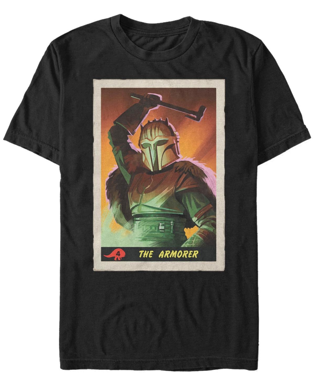 Fifth Sun Star Wars The Mandalorian the Armorer Card Short Sleeve Mens T-shirt Product Image