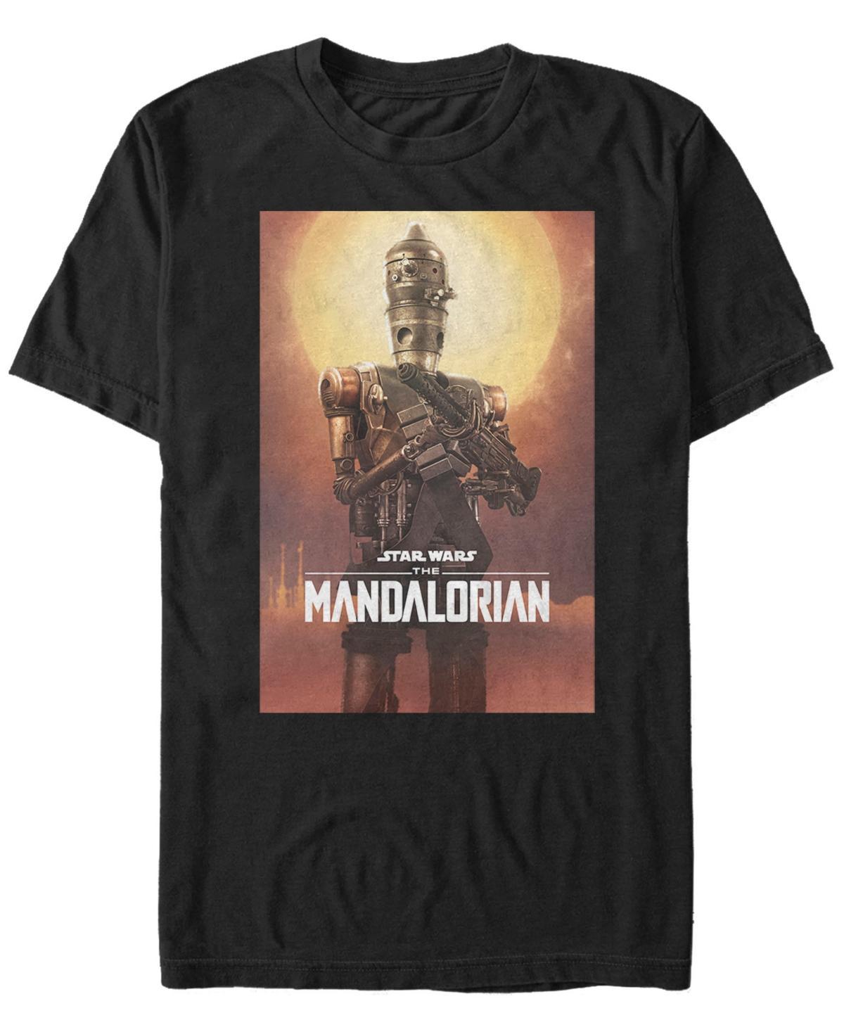 Mens Star Wars The Mandalorian IG-11 Character Poster Tee Product Image