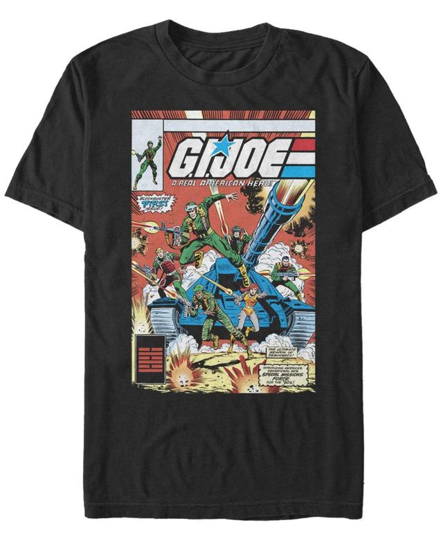 Mens G.i. Joe Classic Comic Poster Short Sleeve T-shirt Product Image