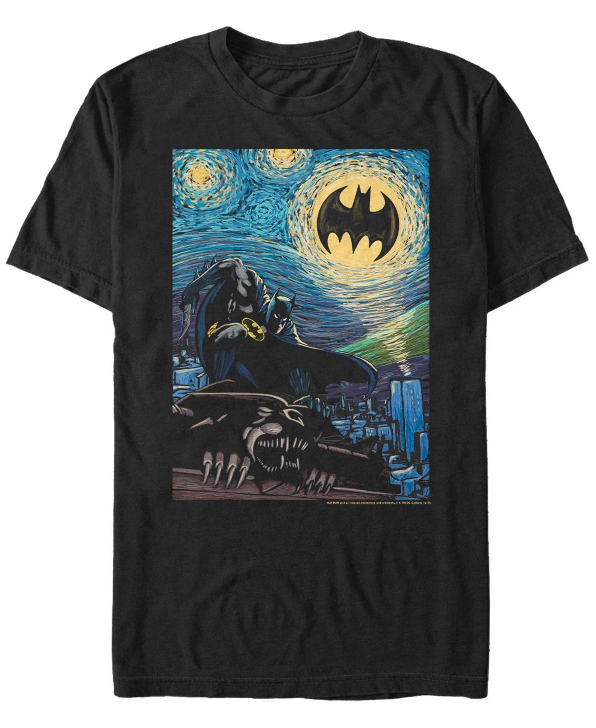 Fifth Sun Mens Batman Stary Short Sleeve T-shirt Product Image