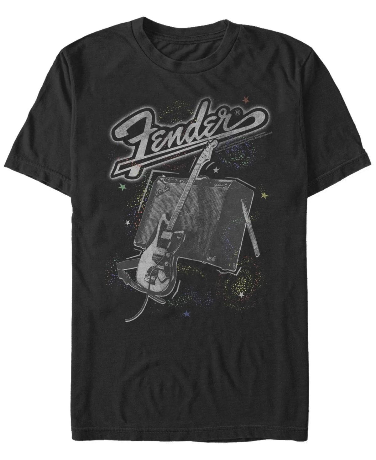 Mens Fender In Space Tee Med Grey Product Image