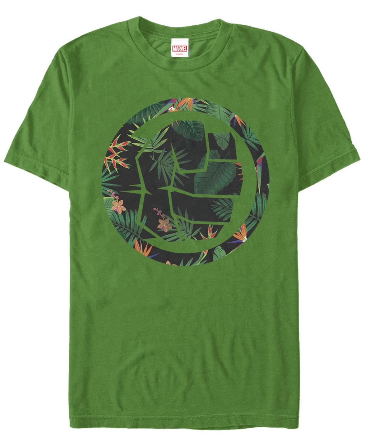 Fifth Sun Mens Hulk Floral Short Sleeve Crew T-shirt Product Image