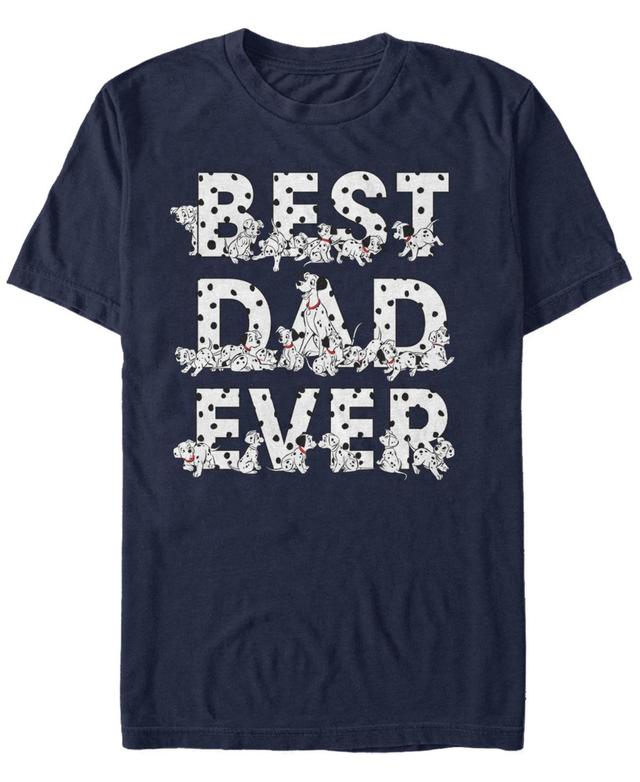 Fifth Sun Mens Pongo Best Dad Ever Short Sleeve T-Shirt Product Image