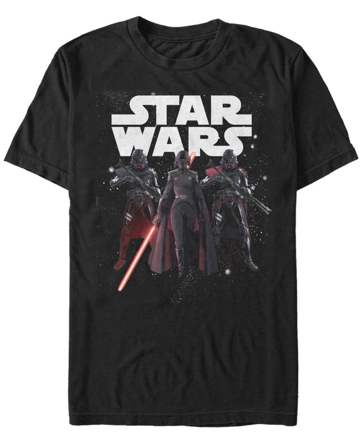 Star Wars Mens Jedi Fallen Order Purge Trooper Galaxy Group T-shirt Product Image