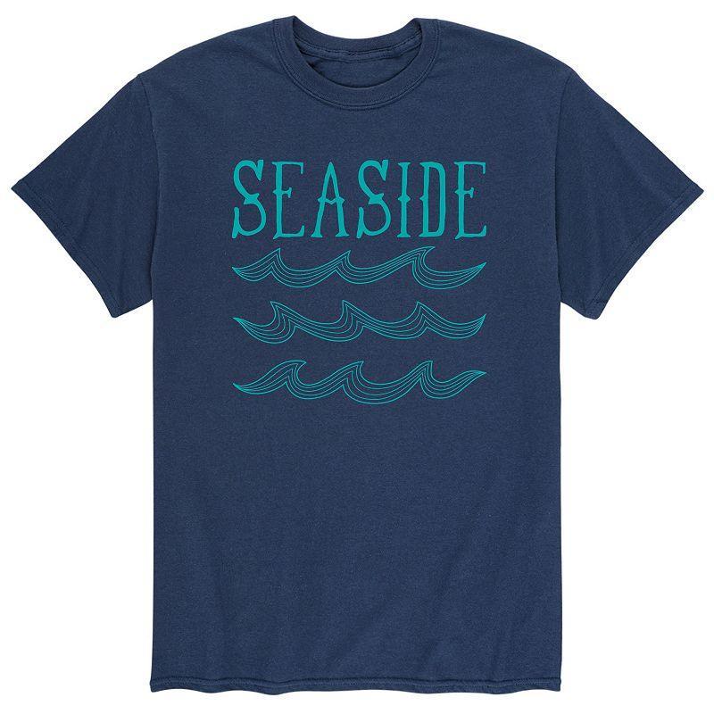 Mens Seaside Waves Tee Product Image