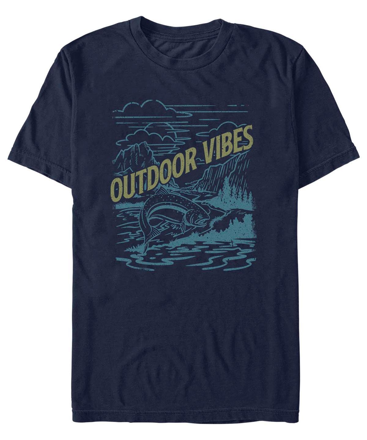 Mens Coastal Vibes Beach Side Graphic Tee Silver Product Image