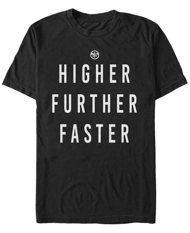 Mens Marvels Higher Further Faster Quote Tee Product Image