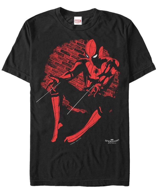 Mens Marvel Spider-Man Homecoming Wall Crawler Graphic Tee Product Image