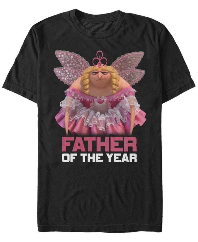 Mens Despicable Me Minions Gru Fairy Father Tee Product Image