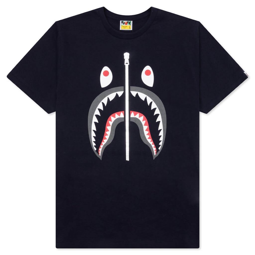 Shark Tee - Navy Male Product Image