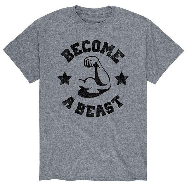 Mens Become A Beast Tee Product Image