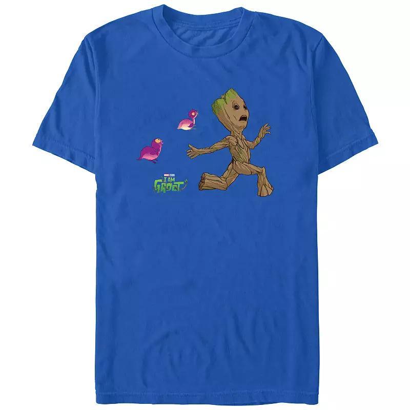 Mens I Am Groot Birds And Groot Graphic Tee Product Image