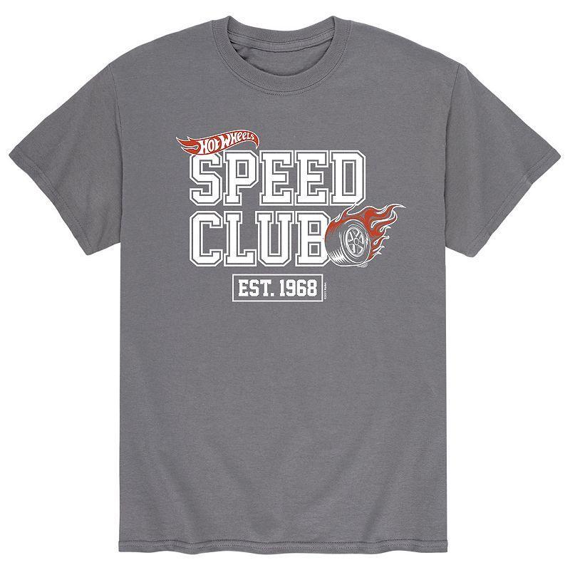 Mens Hot Wheels Club Tee Grey Product Image