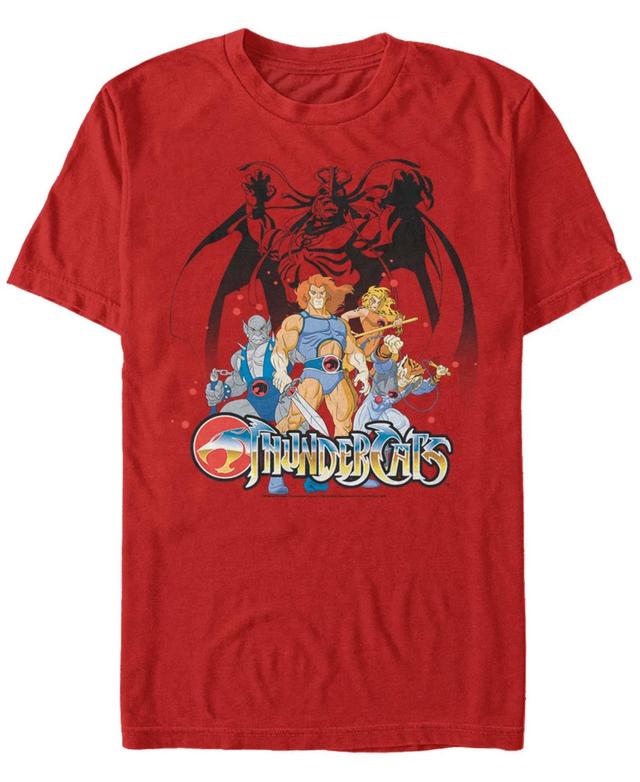 Mens Thundercats Thundercats Group Shot Short Sleeve T-shirt Product Image