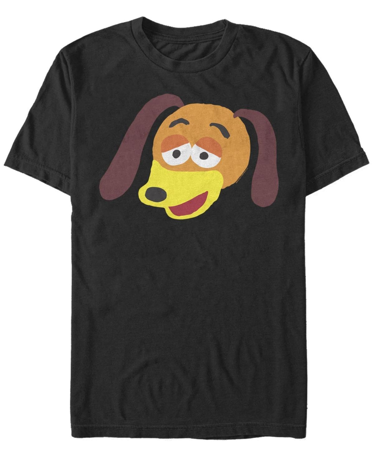 Mens Disney / Pixar Toy Story Slinky Dog Big Face Tee Black Product Image