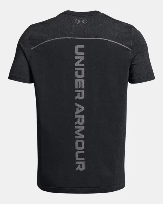 Men's UA Vanish Elite Seamless Wordmark Short Sleeve Product Image