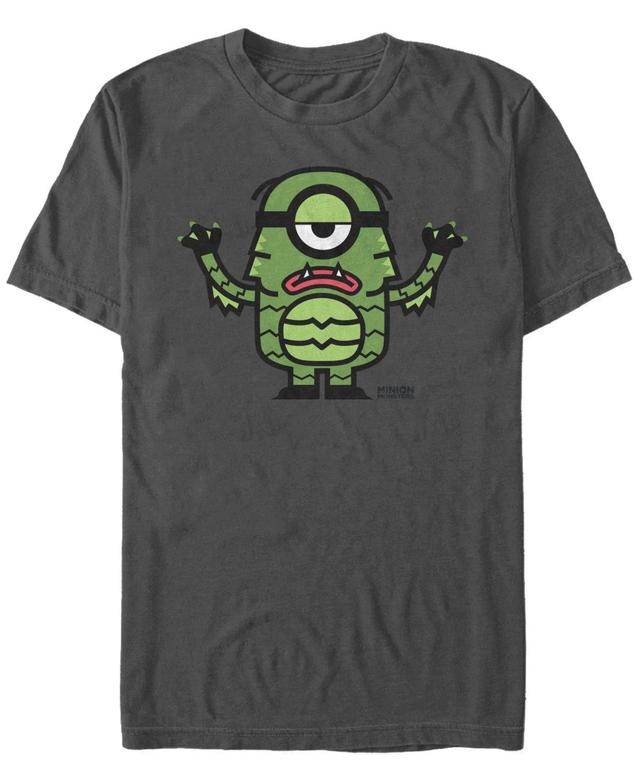 Despicable Me Mens Minions Lagoon Creature Halloween Costume Short Sleeve T-Shirt Product Image