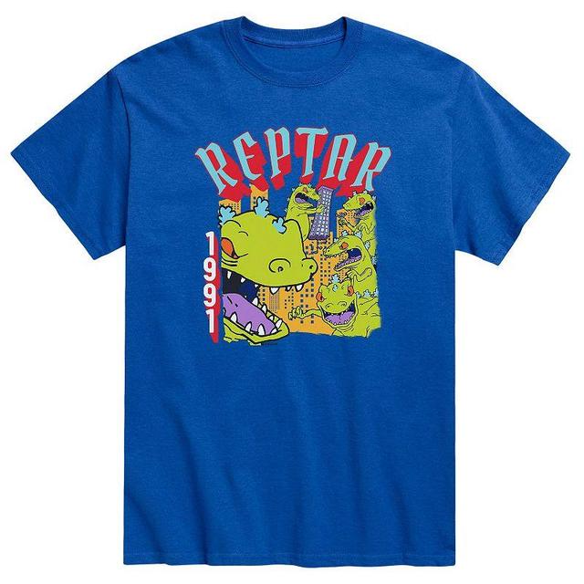 Mens Rugrats Reptar 91 Tee Blue Product Image