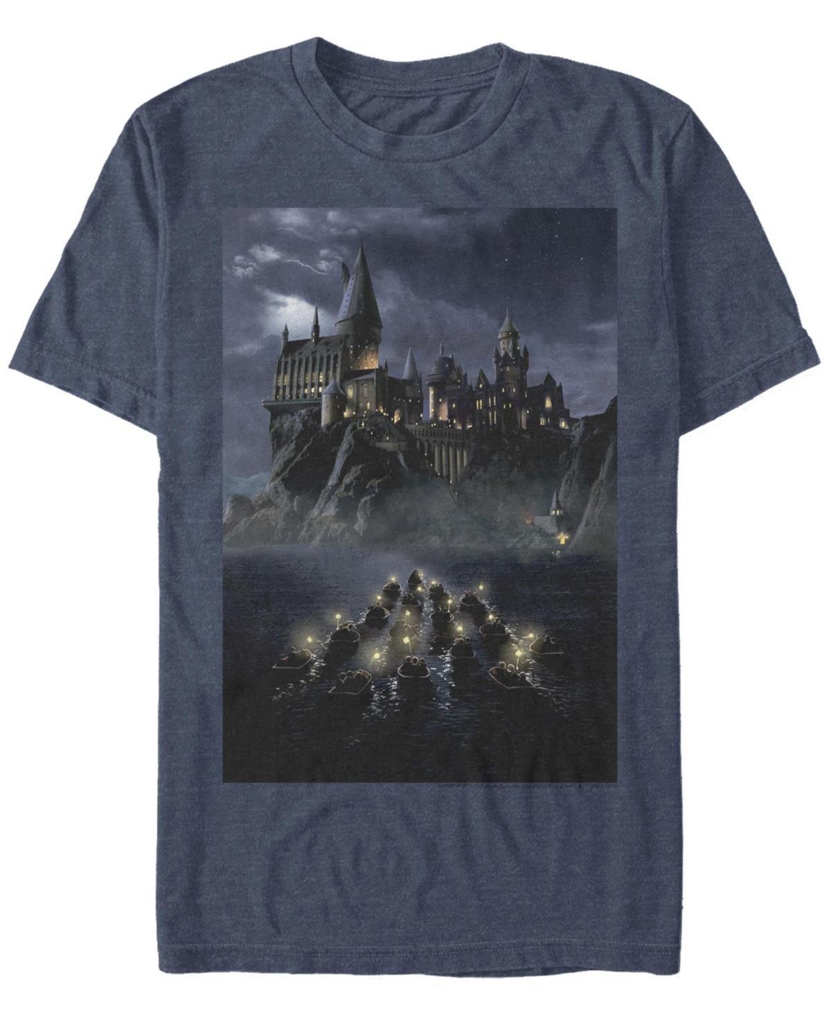 Fifth Sun Mens Castle Poster Short Sleeve Crew T-shirt Product Image