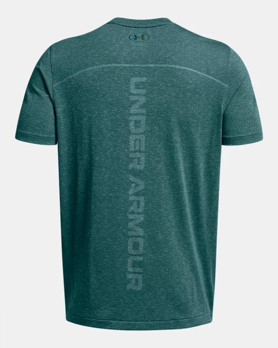 Men's UA Vanish Elite Seamless Wordmark Short Sleeve Product Image