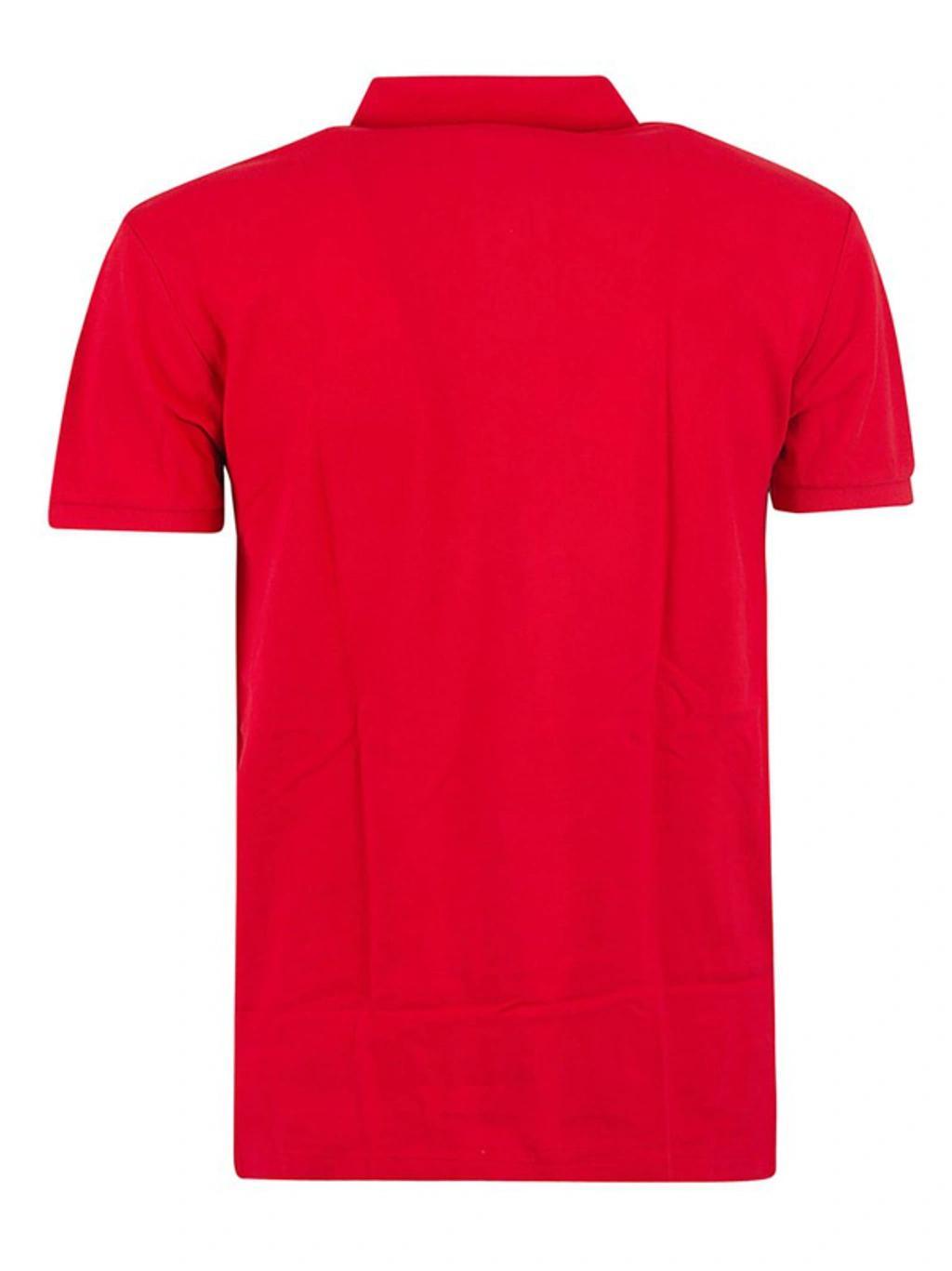 Slim-fit Polo Shirt In Red Product Image