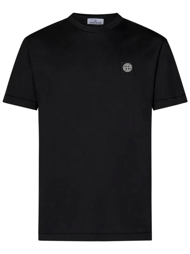 STONE ISLAND T-shirt In Black Product Image