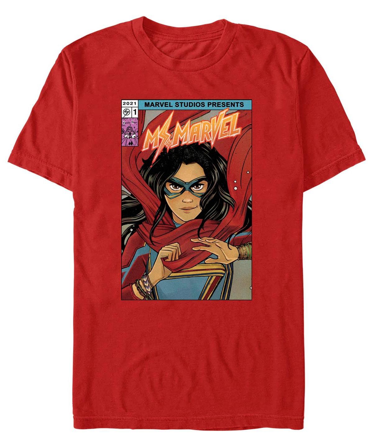 Mens Marvel Ms. Marvel Comic Cover Tee Product Image