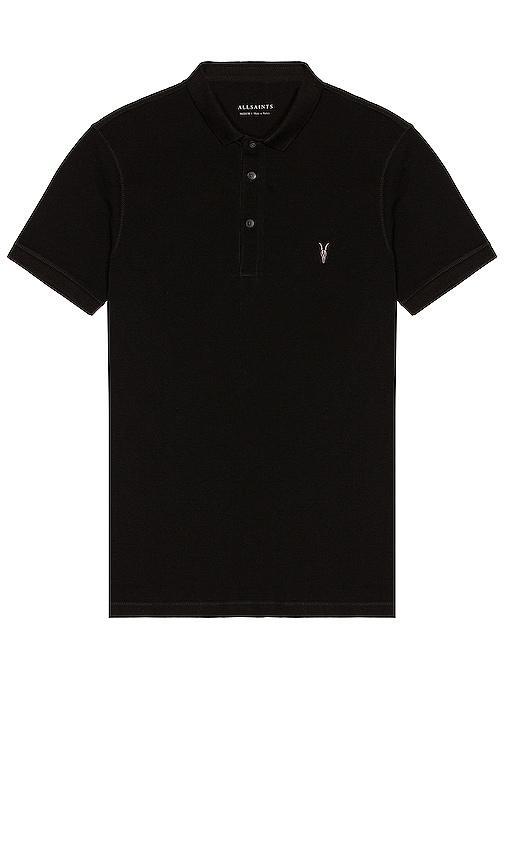 AllSaints Reform Slim Fit Cotton Polo Product Image