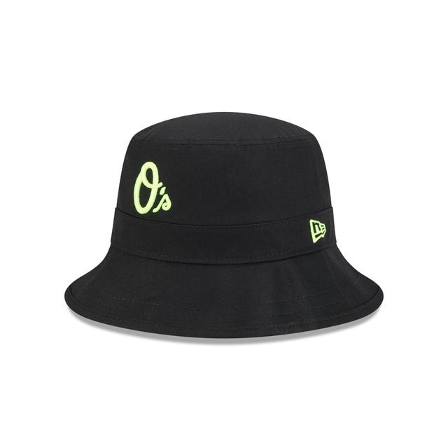 Baltimore Orioles Hi Vis Doodle Bucket Hat Male Product Image