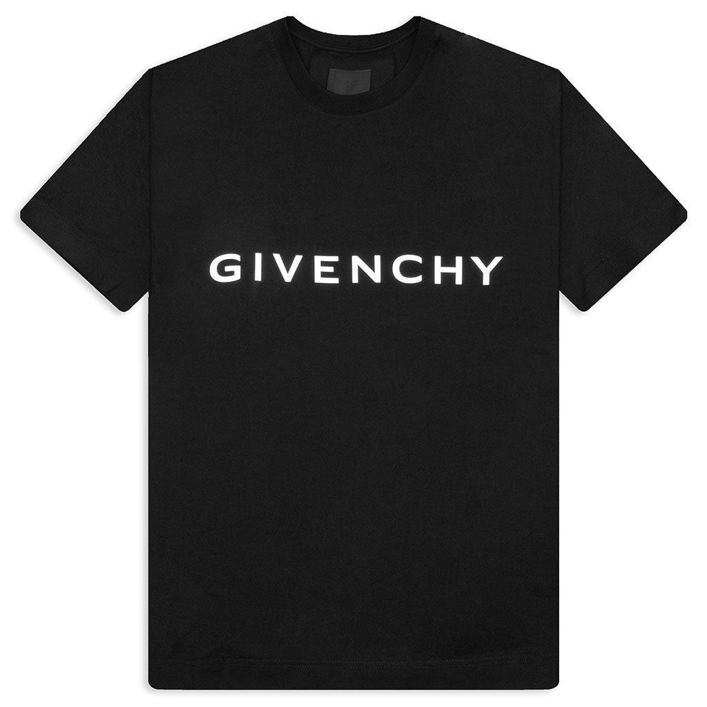 Reflective Slim Fit T-Shirt - Black Male Product Image