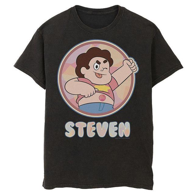 Mens Cartoon Network Steven Universe Belly Button Profile Shot Tee Product Image