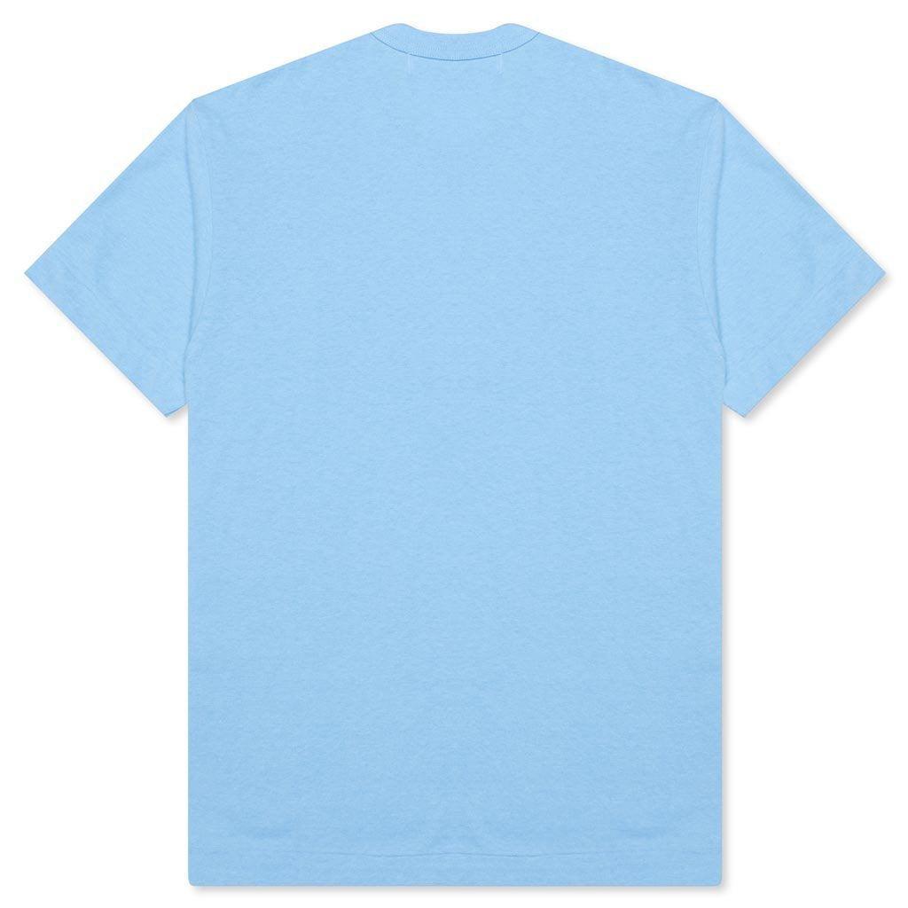 Pastelle Red Logo T-Shirt - Blue Male Product Image