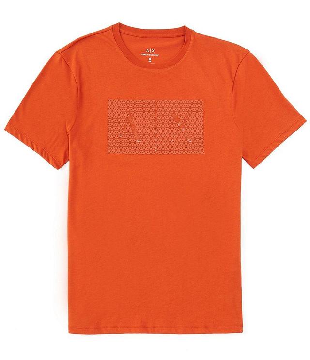 Armani Exchange Slim-Fit Box Logo Short Sleeve Graphic T-Shirt Product Image