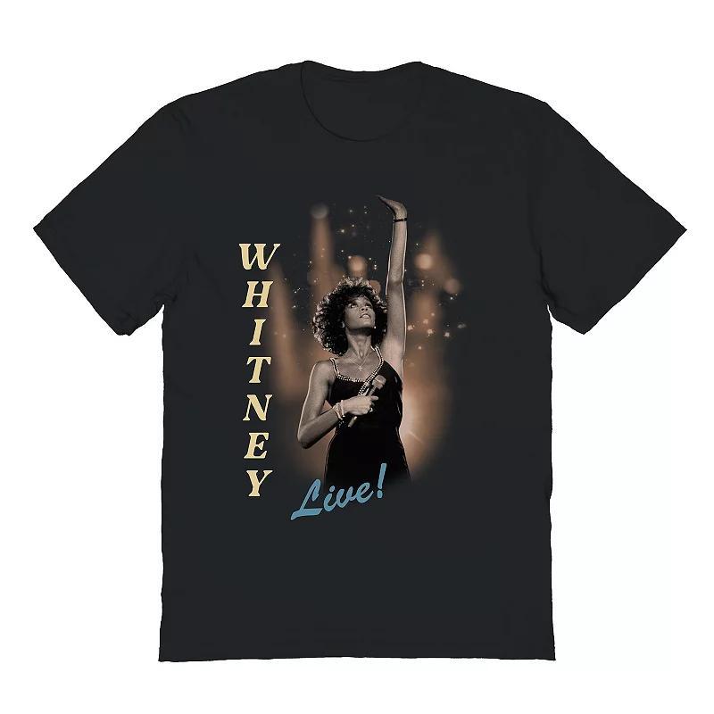 Mens Boho Whitney Houston Graphic Tee Product Image