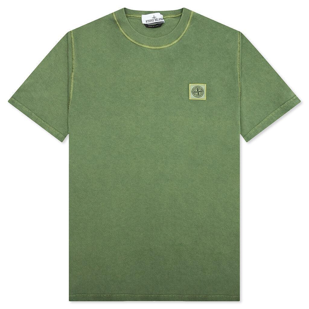 S/S T-Shirt - Olive Green Male Product Image