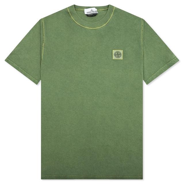 S/S T-Shirt - Olive Green Male Product Image