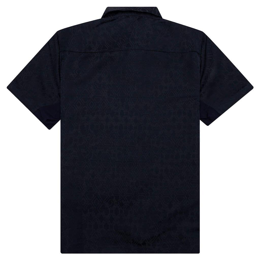 Color Camo Milo on Big Ape Tee - Black/Navy Male Product Image