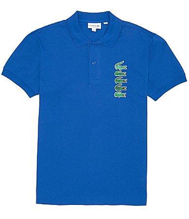 Mens Croc Logo Timeline Polo Product Image