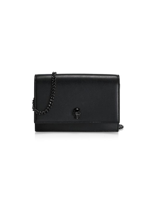 Alexander McQueen Skull Calfskin Shoulder Bag Product Image