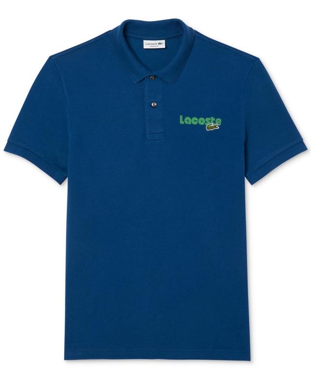 Lacoste Mens Regular-Fit Logo Polo Shirt Product Image