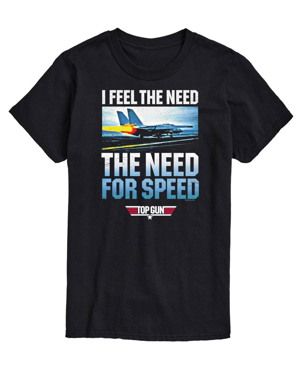 Big & Tall Top Gun Need For Speed Tee, Mens Blue Product Image