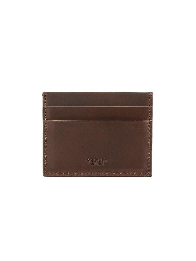 Shinola Navigator Leather Five Pocket Card Case Product Image