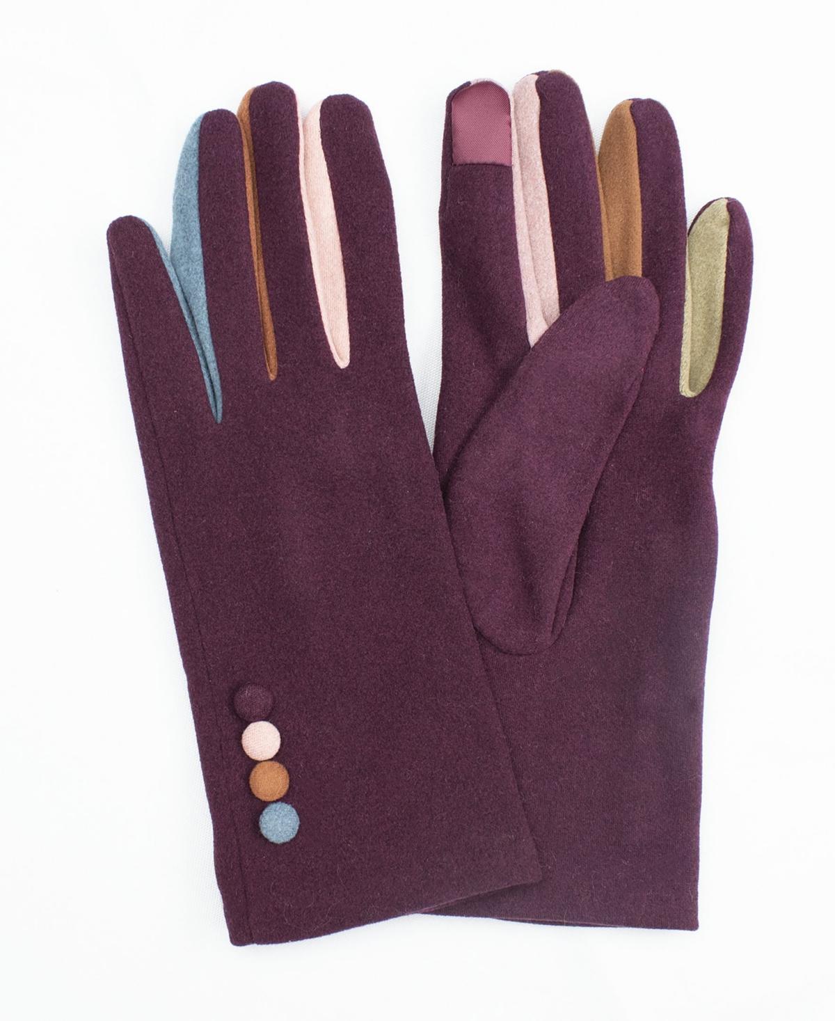 Marcus Adler Womens Finger Pop Color Jersey Touchscreen Glove Product Image